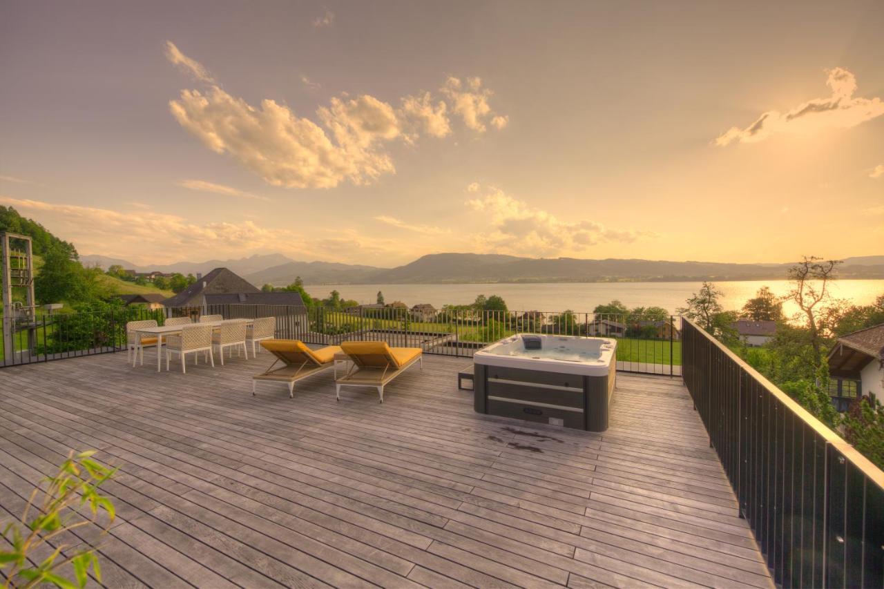 Orange Lounge Attersee Weyregg Luaran gambar