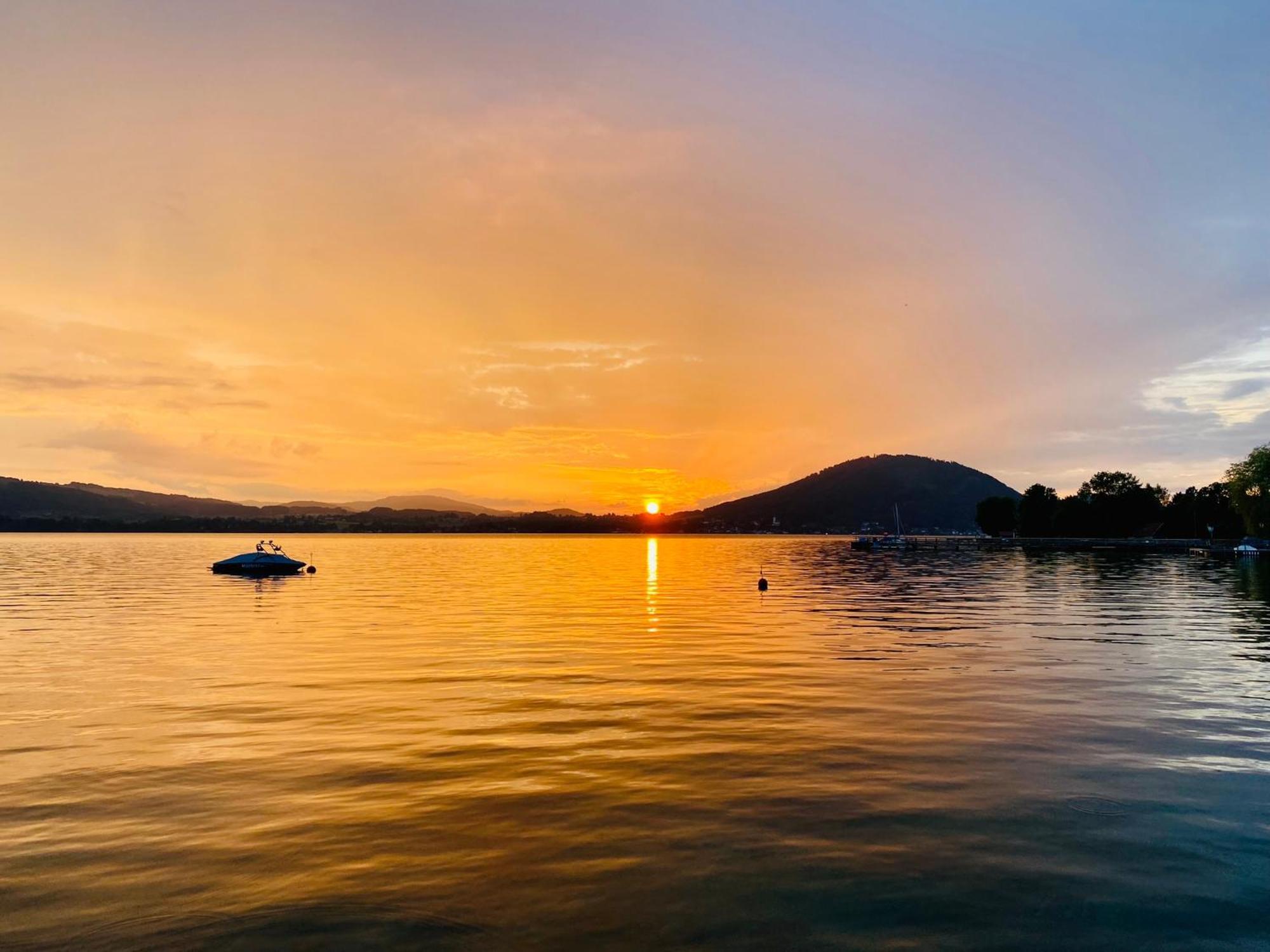 Orange Lounge Attersee Weyregg Luaran gambar